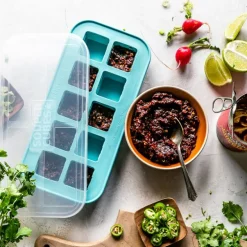 2 Tbs/1oz silikonform 2 stk aqua