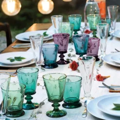 Abeille vannglass 26 cl 4 stk assorterte farger