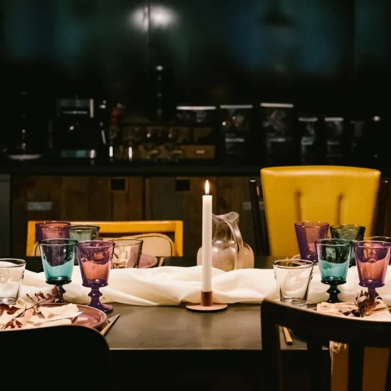 Abeille vinglass 24 cl 6 stk aubergine