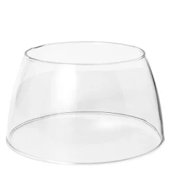 Accessories glass tulip 18 cm klar