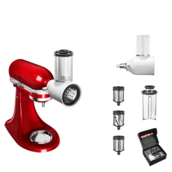 Accessory fresh prep skjære/rivetilbehør 5KSMVSA blank/hvit