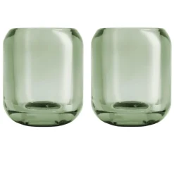 Acorn telysholdere 2 stk leaf green