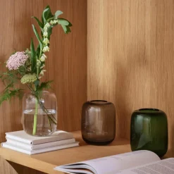 Acorn vase 16,5 cm klar