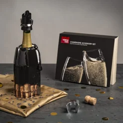 Active Cooler champagnekjøler svart/gull