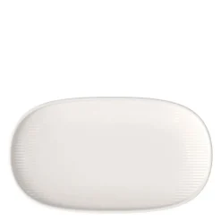 Afina tallerken 23x13 cm hvit