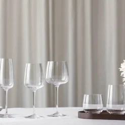 Afina vannglass 20 cl 4 stk klar