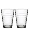 Aino Aalto glass 33 cl 2 stk klar