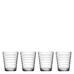 Aino Aalto glass 22 cl 4 stk klar