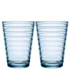 Aino Aalto glass 33 cl 2 stk aqua