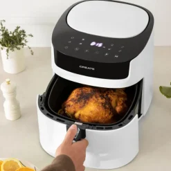 Airfryer single kurv 6,2L hvit