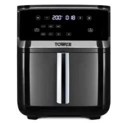 Airfryer T17101 m/damp 7L svart