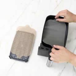 Airfryerbeskytter i silikon 25,6x14,2 cm 4 stk