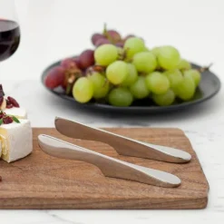 AirSpreader ostekniv selvstående 2 stk 14,3 cm rustfritt stål