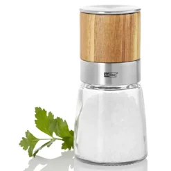 Akasia krydderkvern natur H14 cm