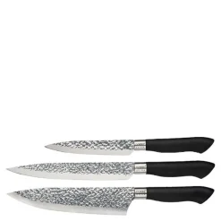 Akira knivsett 3 stk med svart håndtak