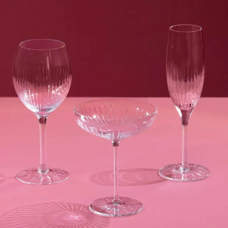 Alba champagneskål 27 cl fine line clear