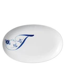 Alfabet tallerken oval T 23 cm