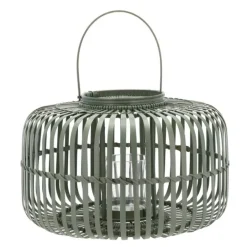 Alia lanterne 38x25 cm dark green