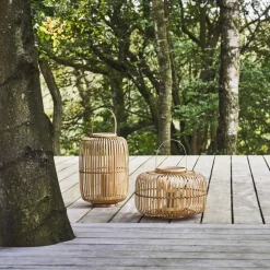 Alia lanterne 28x40 cm natur