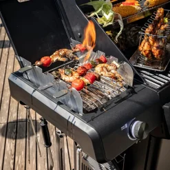 AllFlame Hero 6 gassgrill 28000W svart