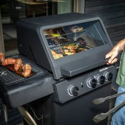 AllFlame Peer 3 gassgrill 13500W svart