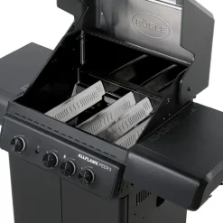 AllFlame Peer 3 gassgrill 13500W svart