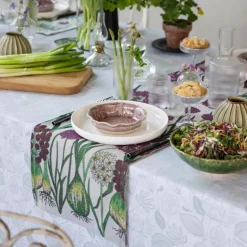 Allium bordløper 35x120 cm lilla