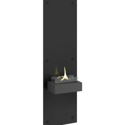 Alto vegghengt peis 90 0,5L svart