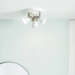 Alton taklampe 31 cm hvit/krom