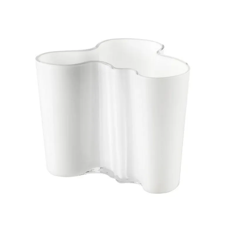 Alvar Aalto vase 12 cm hvit