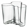 Alvar Aalto vase 12 cm klar