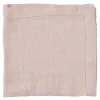Angela tøyserviett 45x45 cm lys rosa