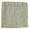 Angela tøyserviett 45x45 cm støvet grønn