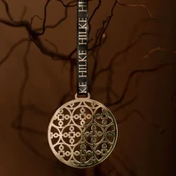 Anima Gemella 2 tredekorasjon M 10 cm gull