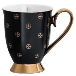 Anima Gemella Nero kopp 28 cl svart/gull