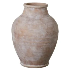 Anna vase 40,5 cm antikk lys brun