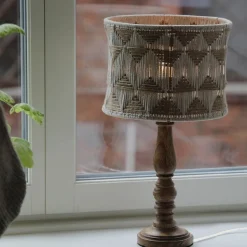 Ano bordlampe 45 cm beige/brun