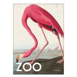 A.P. Atelier poster 30x40 cm the zoo collection pink flamingo edt. 002