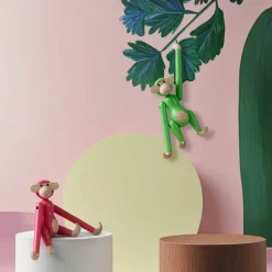 Apekatt mini 9,5 cm lys grønn