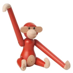 Apekatt mini vintage rød