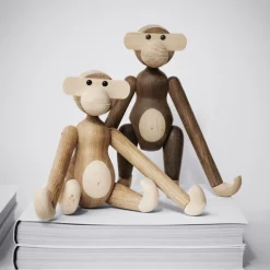 Apekatt røkt eik/eik 20 cm