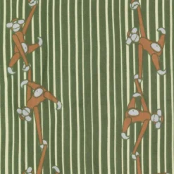 Apekatt sengetøy 70x100 cm babygrønn