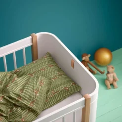 Apekatt sengetøy 70x100 cm babygrønn