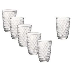 Aqua vannglass 6 stk 39 cl klar