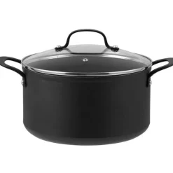 Arc gryte m/lokk 5,5L svart