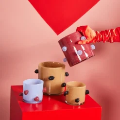 Arlo lykt ekstra liten 10x10 beige/svart