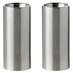 Arne Jacobsen salt- og peppersett stål