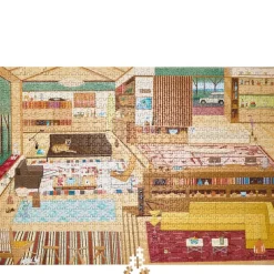 Art Lover Book puslespill part and whole 1000