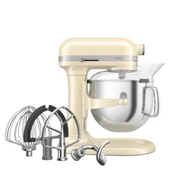Artisan kjøkkenmaskin med bolleløft 5KSM70SHXEAC 6,6L krem
