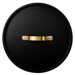 Arvet universallokk 28 cm svart